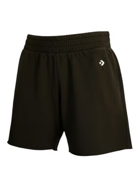 CONVERSE Womens Black Cotton Bike Shorts M